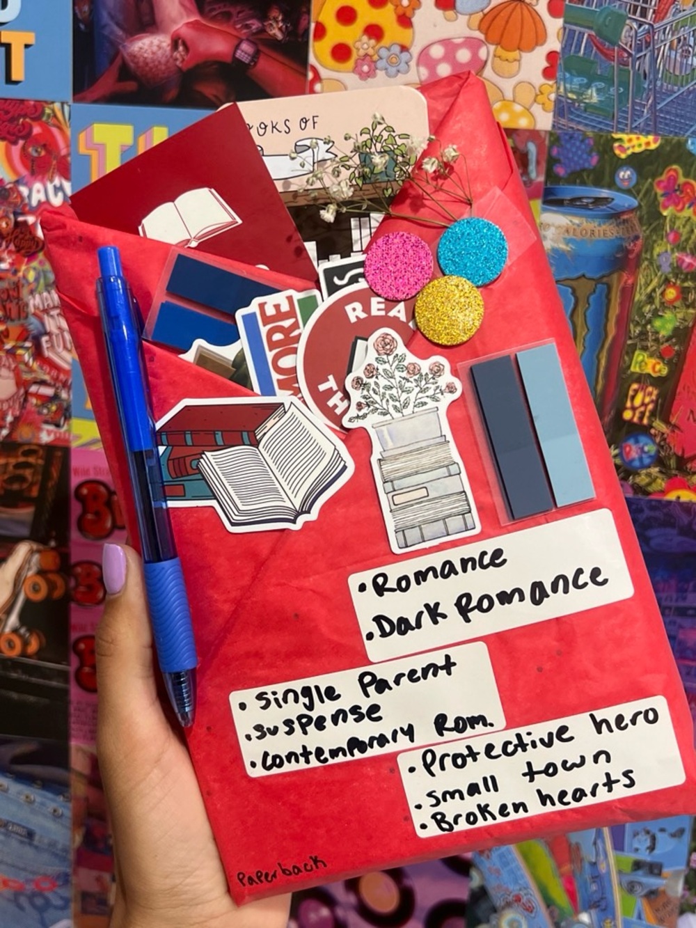 Blind date with a book: genre: romance